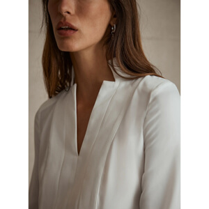 Mint Velvet White Collar Detail Shirt